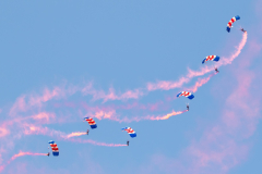 RAF 'Falcons' Parachute Display Team