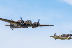 Bristol Blenheim Mk.I with Supermarine Spitfire Mk.I