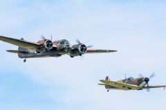 Bristol Blenheim Mk.I with Supermarine Spitfire Mk.I