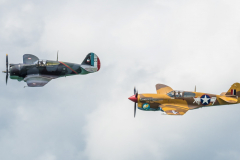 P-36 'Hawk' and P-40F 'Warhawk'