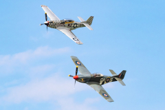 2x North American P-51D 'Mustang'