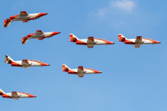 Spanish AF 7x CASA C-101 Aviojet [Patrulla Aguila]