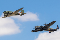 Avro Lancaster with Douglas C-47 'Dakota'