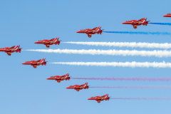 9x BAE Systems Hawk T.1A [Red Arrows]