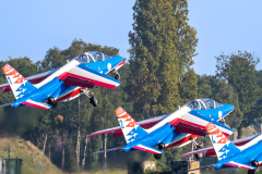 3x Dassault-Dornier Alpha Jet E [Patrouille de France]